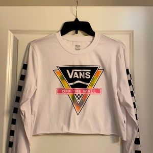 Vans crop long sleeve